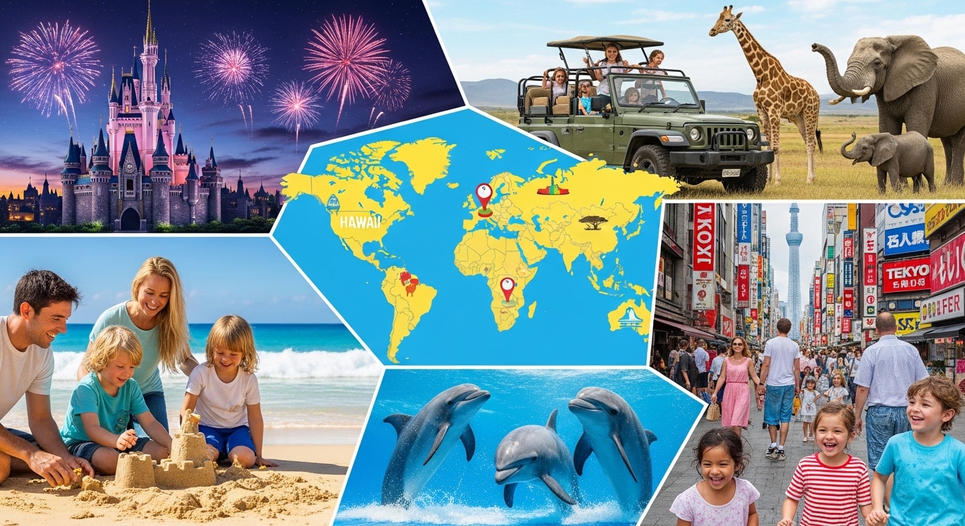 Les meilleures destinations Kids Friendly