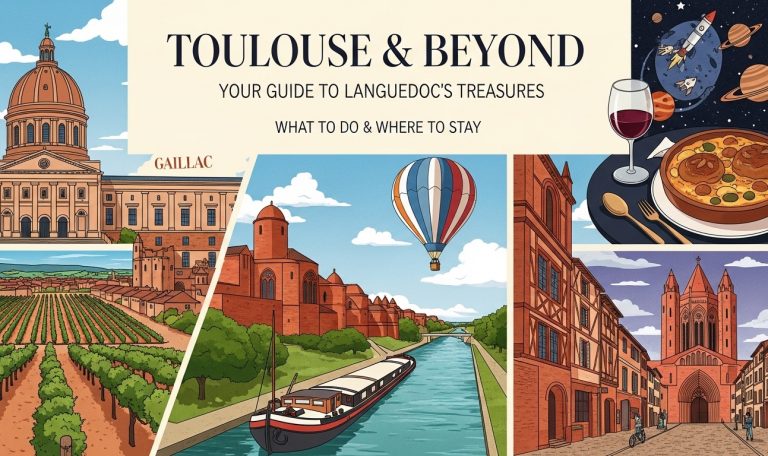 Quoi faire autour de Toulouse et ou dormir ?