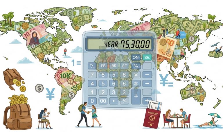 Quel budget pour partir voyager un an ?