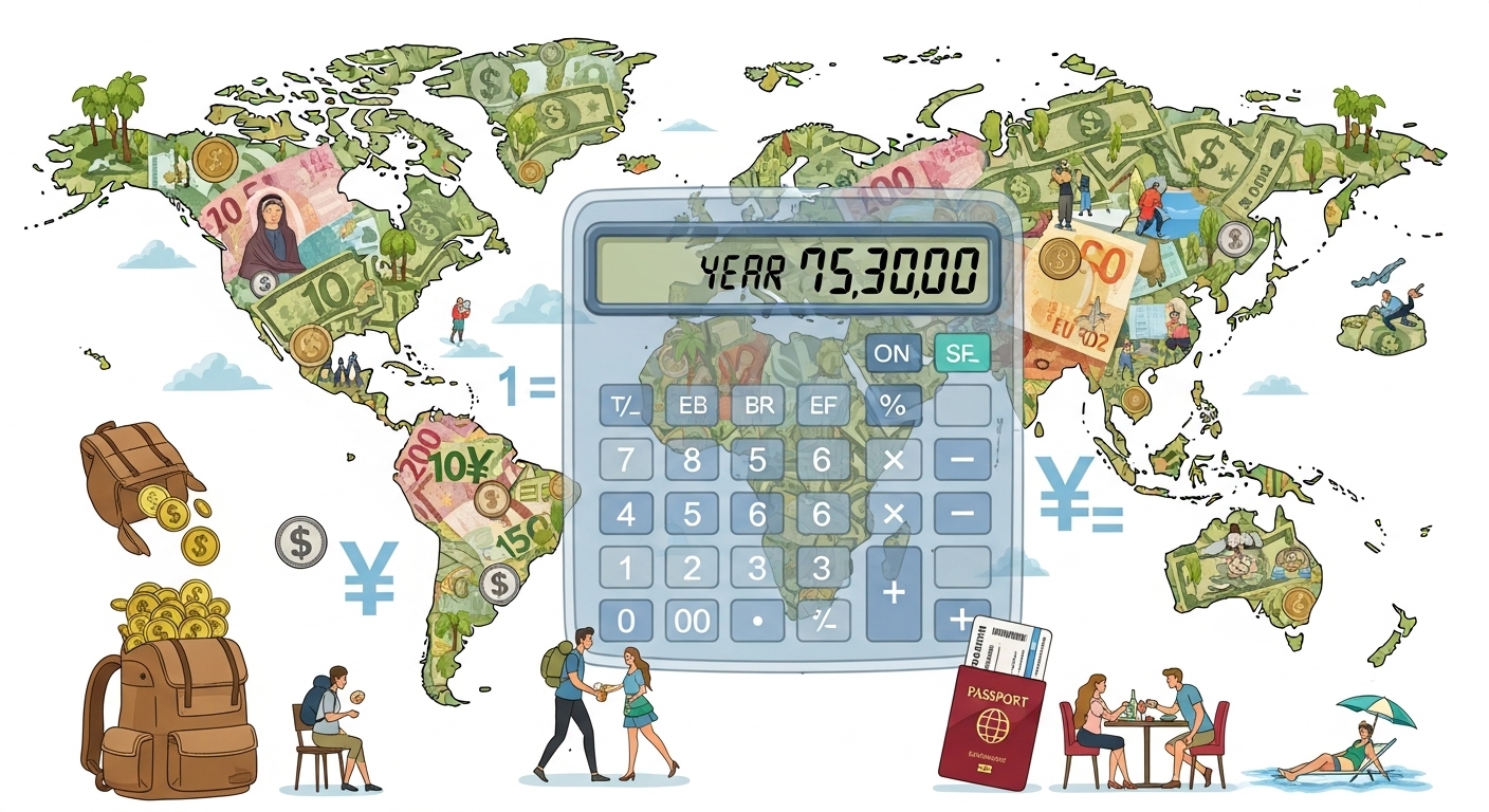 Quel budget pour partir voyager un an ?