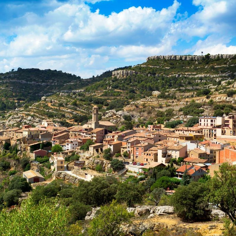 Muntanyes de Prades espagne